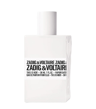 Zadig & Voltaire This is Her! Eau de Parfum Pour Elle 30 ml