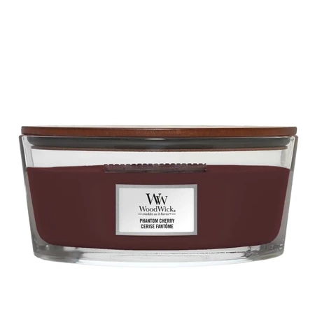 Woodwick Phantom Cherry Świeca Zapachowa Elipsa 453,6 g