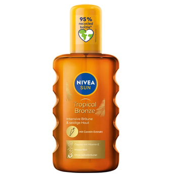 Preparat do opalania ciała Nivea Sun Carotene Oil Spray 200 ml