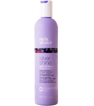 Milk Shake Silver Shine Light Shampoo Szampon do Włosów Blond i Siwych 300 ml
