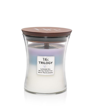 WoodWick Trilogy Calming Retreat Świeca Zapachowa 275 g