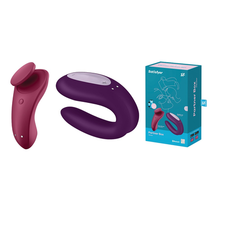 Satisfyer Partner Box 1 Gadżety Erotyczne 2 szt Zestaw