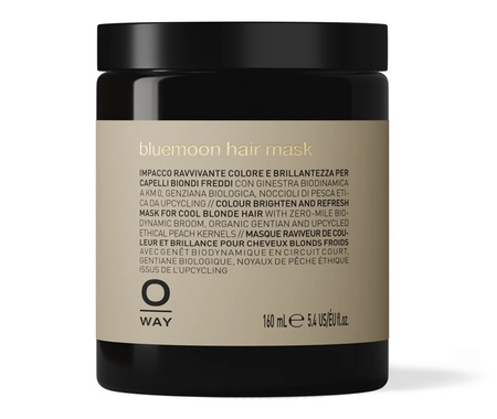 Oway BlueMoon Hair Mask Maska do Włosów Rozjaśnionych 160 ml