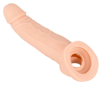 Nature Skin Penis Sleeve Naturalna Nakładka na Penisa i Jądra Wydłużająca + 5 cm