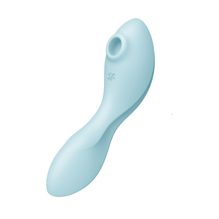Masażer łechtaczki Curvy Trinity 5 Connect App Blue
