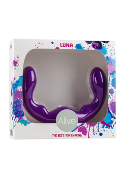 Alive Dildo podwójne dla kobiet 25,5 cm różowe