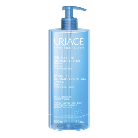 Uriage Extra-Rich Dermatological Gel Żel Dermatologiczny do Mycia 500 ml