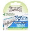 Wkład do maszynki Wilkinson Sword Quattro Titanium Sensitive 4 ml