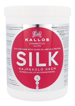 Maska do włosów Kallos Cosmetics Silk  1000 ml