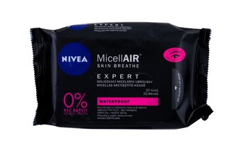 Chusteczki oczyszczające Nivea MicellAIR Expert 20 ml