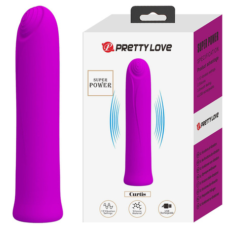 Pretty Love Curtis Dark Pink Mini Wibrator
