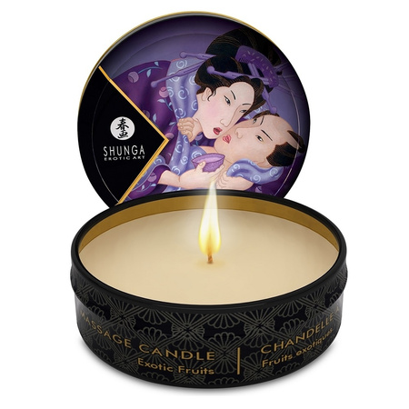 Shunga Massage Candle Chandelle A Massage Świeca do Masażu Exotic Fruits 30 ml