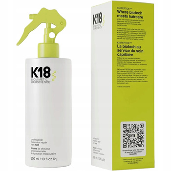 K18 Molecular Repair Hair Mist Odbudowująca Mgiełka do Włosów 300 ml