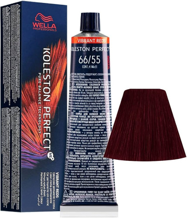 Wella Professionals Koleston Perfect ME+ Odcień 66/55 Vibrant Reds 60 ml