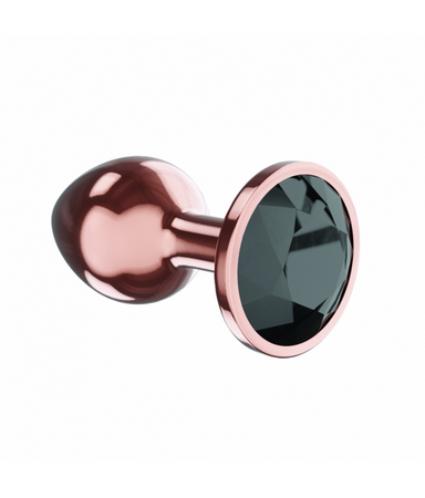 Lola Games Plug-Butt Plug Diamond Jet Shine L Rose Gold