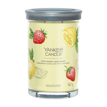 Yankee Candle Iced Berry Lemonade Signature Świeca Zapachowa typu Tumbler 567 g