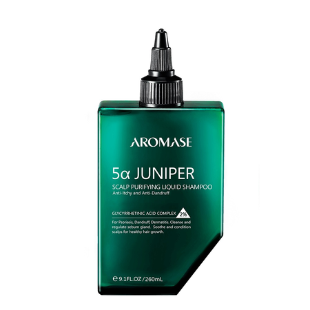 Aromase 5A-Juniper Scalp Purifying Liquid Shampoo szampon oczyszczający skórę głowy z 2% kwasem glicyretynowym 260ml