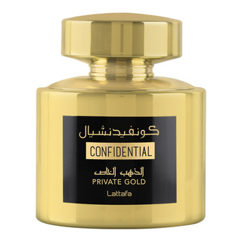 Lattafa Confidential Private Gold  Woda Perfumowana 100 ml