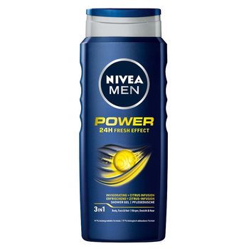 Nivea Men Power Fresh Żel pod Prysznic 500 ml
