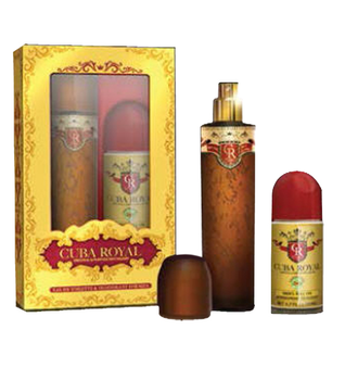 Cuba Original Cuba Royal zestaw woda toaletowa spray 100ml + dezodorant roll-on 50ml