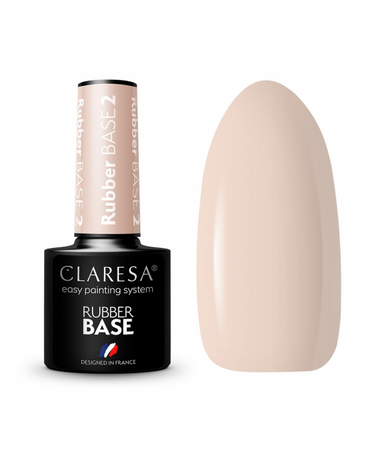 Claresa Rubber Base baza do lakieru hybrydowego 2 5g