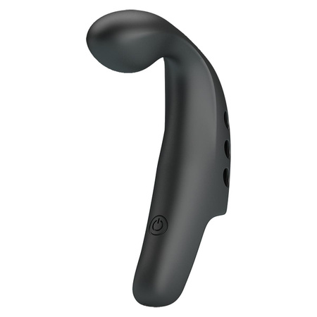 Pretty Love Gorgon Black Wibrator na Palec