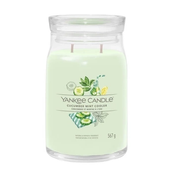Yankee Candle Cucumber Mint Cooler Signature Świeca Zapachowa 567 g
