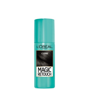 L'Oreal Magic Retouch Retusz Odrostów w Sprayu Czerń 75 ml