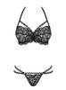 Obsessive Joylace Komplet Biustonosz i Stringi S/M