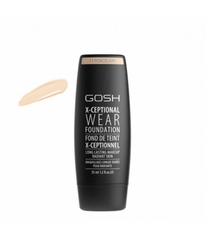 Gosh X-Ceptional Wear Foundation Long Lasting Makeup długotrwały podkład do twarzy 11 Porcelain 35ml