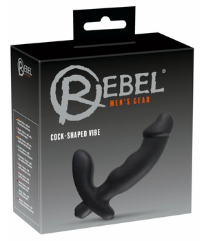 Rebel Wibrator analny z masażerem krocza prostaty 15cm