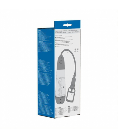 Me You Us Pompka- Me You Us Amplify Pump Masturbator Clear/Black