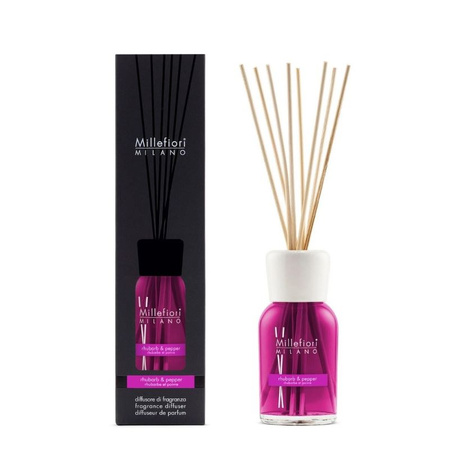 Millefiori Milano Rhubarb & Pepper Dyfuzor z Pałeczkami 250 ml