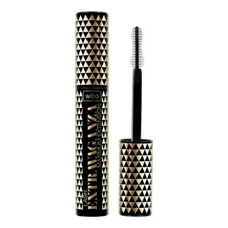 WIBO_Extravaganza Maximum Extenson wydłużająco-pogrubiający tusz do rzęs Black 8ml