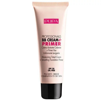 Pupa BB Cream & Primer SPF20 Baza pod Makijaż 001 Nude 50 ml