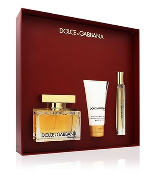 Dolce & Gabbana The One Woda Perfumowana 75 ml + Balsam 50 ml + Miniatura 10 ml Zestaw
