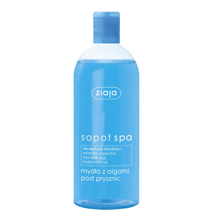 ZIAJA_Sopot Spa mydło z algami pod prysznic 500ml