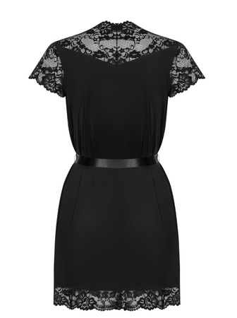 Obsessive Zmysłowy Koronkowy Szlafroczek 810-PEI-1 L/XL