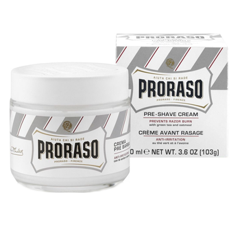 Preparat przed goleniem PRORASO White Pre-Shaving Cream 100 ml