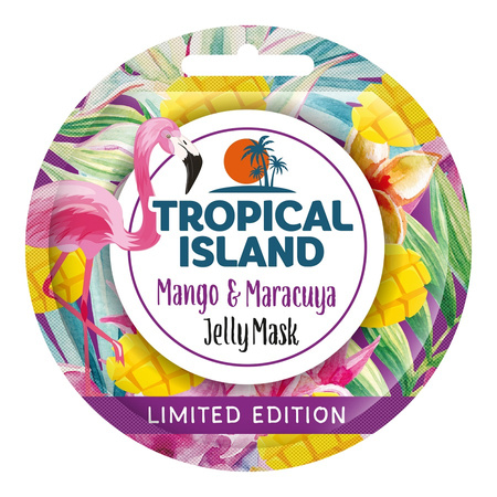 Marion Tropical Island Jelly Mask Maseczka Żelowa do Twarzy Mango&Maracuja 10 g