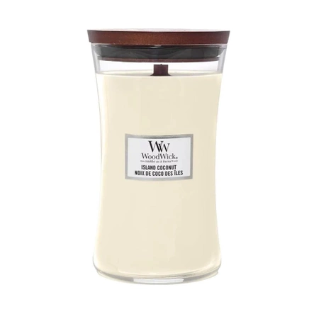 WoodWick Island Coconut Świeca Zapachowa 609 g