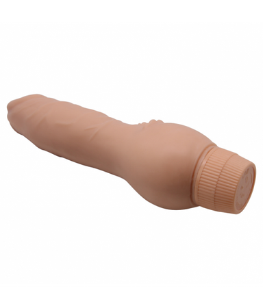 BAILE Realistyczny penis z wypustkami do łechtaczki 19cm