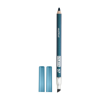 Pupa Multiplay Eye Pencil With Shading Sponge Triple Purpose Eye Pencil Petrol Blue 1,2g