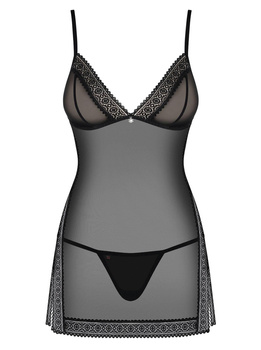 Obsessive Komplet Koszulka + Stringi 862-Che-1 L/XL