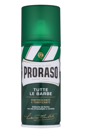 Pianka do golenia PRORASO Green Shaving Foam 100 ml