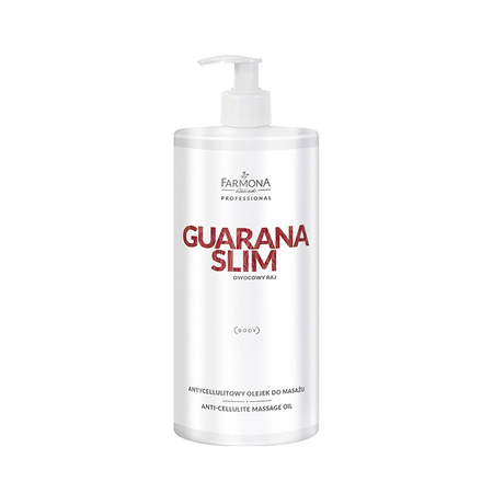 Farmona Profesional Guarana Slim Anti-Cellulite Massage Oil Antycellulitowy Olejek 950 ml