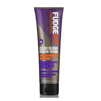 Fudge Clean Blonde Damage Rewind Violet-Toning Szampon do Włosów Blond 250 ml