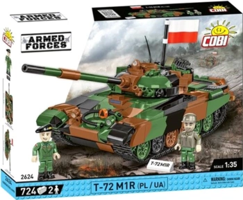 Cobi 2624 Aramed Forces T-72 M1R (PL/UA) Czołg Klocki