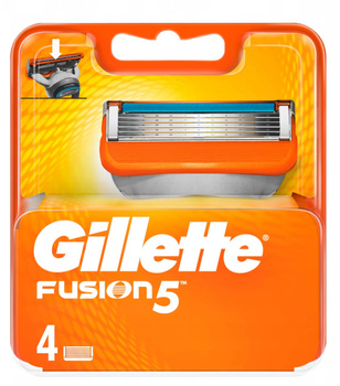 Gillette Fusion5 Wkłady do Maszynki 4 szt