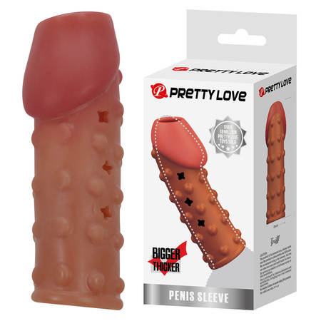 Pretty Love Griff Beige Nakładka na Penisa